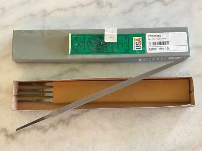 1 new NICHOLSON #13196 - 10" Square Bastard Double Cut Hand File, Made in USA - Image 1 of 4