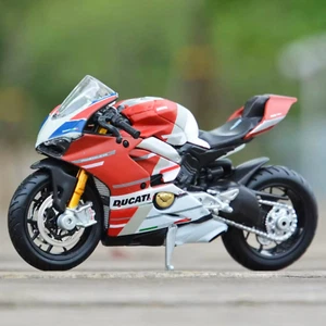 Maisto 1:18 Ducati Panigale V4 S CORSE MOTORCYCLE BIKE DIECAST FREE SHIPPING - Picture 1 of 9