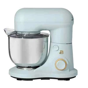 Stilvoller 3,5 Quart Standmixer von Drew Barrymore mit Edelstahlschüssel, himmelblau - Bild 1 von 9