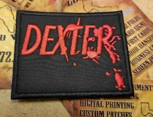 EMBROIDERED DEXTER CRIME SHOW PATCH (Please Read Ad) - Picture 1 of 3