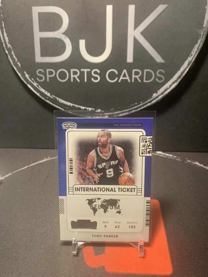 2021-22 Contenders - TONY PARKER - International Ticket - #2 - Image 1 of 1