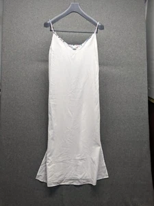 Club Monaco Silk Slip Dress White Size 6 - Picture 1 of 9
