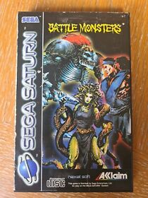 Battle Monsters - Sega Saturn PAL Complete