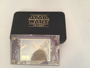 STAR WARS 24K GOLD CARD W/CASE EMPIRE STRIKES BACK 173/1,000 RARE Collectible!! - Picture 1 of 6