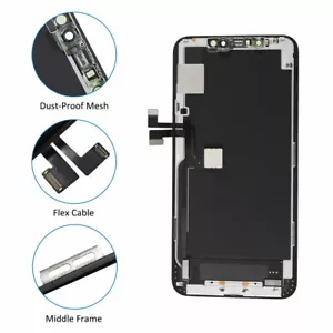 Conjunto de digitalizador de pantalla táctil con pantalla LCD + marco para iPhone 11 Pro Max - Imagen 1 de 5