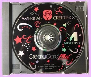 Amerikanische Grüße erstellen Sie eine Karte Plus. Disc für PC 1995 Micrografx Software zum Selbermachen - Bild 1 von 6