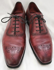 Edward Green - Burgundy Brown Cap Toe Oxford Walcot Dress Shoes - 11/11.5 UK