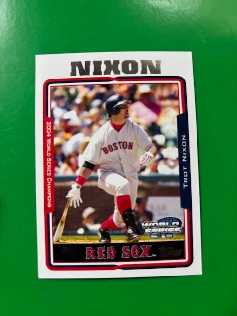 Tarjetas conmemorativas de la Serie Mundial Topps 2005 de los Medias Rojas de Boston Foto 1 de 1