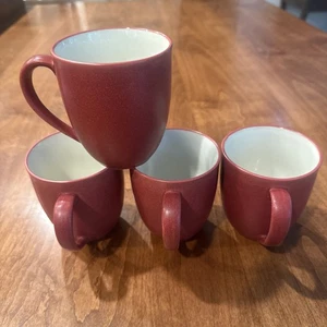 Noritake Colorwave Himbeere Set (4) 3 7/8" Kaffeetassen Steinzeug Japan - Bild 1 von 17