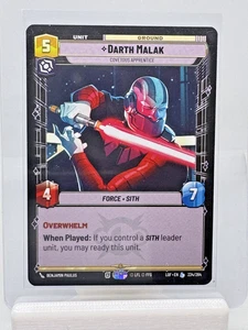 Darth Malak - Star Wars Unlimited: Legends of the Force #234 - Picture 1 of 2