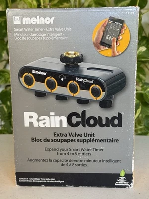 Melnor RainCloud Smart Extra Valve Unit Expands Smart Timer From 4-8 #15132 NIB - Image 1 of 4