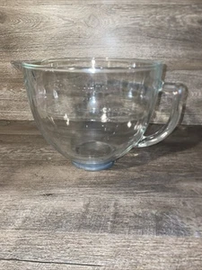 KitchenAid W10220977 Glass Mixing Bowl 5qt 12 Cups 96oz 2.5L Twist Lock - Picture 1 of 5
