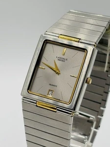 Vintage Seiko Lassale 7759 -5059 6 Jewels Ultra Thin Quartz Wristwatch - Picture 1 of 24