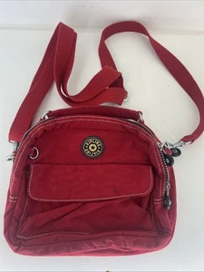 Kipling Umhängetasche rot, 9x8 - Bild 1 von 4