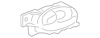 Manija de puerta lateral interior de pasajero GM 25965493 genuina Foto 1 de 2