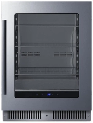 Enfriador de bebidas Summit SDHG2443 24"W 80 capacidad lata - vidrio Foto 1 de 3