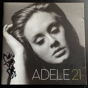 Adele '21' CD - Cover Signed by Drummer Chris "Daddy" Dave! - Picture 1 of 2