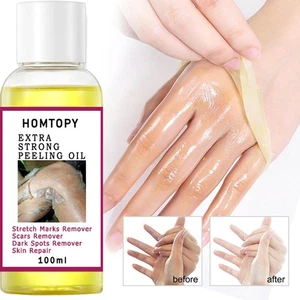 Gelbes Peelingöl Peeling für dunkle Haut Peeling Körperpflege Öl - Bild 1 von 13