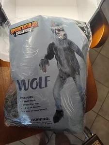 spooktacular creations Child M 8-10 Wolf - Picture 1 of 4