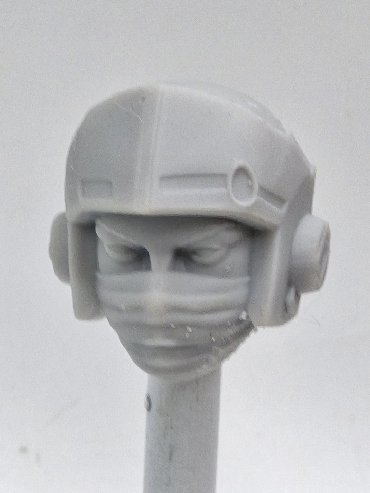 3d Printed NIGHTBIRD FEMALE BLADE EXPERT HEAD 6" 1:12 Classified/Legends SCALE  - Image 1 of 1