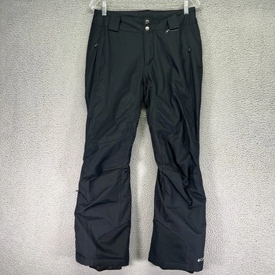 Columbia Snow Pants Womens Small Short Black Bugaboo II Omni Heat Ski Snowboard - Image 1 of 4