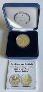 2 euros Bélgica 2021, Carolus Gulden en PP / Proof - Imagen 1 de 2
