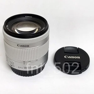 Canon EF-S 18-55mm f/4-5.6 IS STM Lens, Sliver -  Bulk(White Box) - Picture 1 of 6