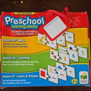 THE LEARNING JOURNEY PRESCHOOL LEARNING LIBRARY 3 sets in 1 NEW - Picture 1 of 2