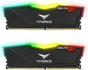 TEAMGROUP Team T-Force Delta RGB DDR4 Gaming Memory, 2 x 8 GB, 3200 Mhz, 288 ... - Picture 1 of 2