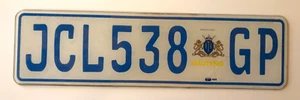 South Africa License Plate Gauteng Province African Metal Tag .. - Picture 1 of 1