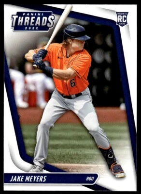 2022 PANINI CHRONICLE THREADS Jake Meyers Rookie Houston Astros #173 - Image 1 of 2