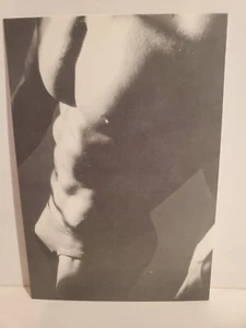 ANDY WARHOL ARTIST POP ART MEN ILLUSTRATION POSTCARD 2004 "NUDE MODEL 1977" #2 - Picture 1 of 2