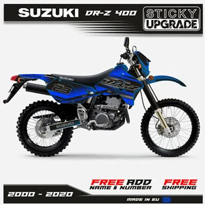 Suzuki DRZ 400 S E 2000 - 2020 Graphics Stickers Decals Kit 21 Mil Free delivery - Bild 1 von 7