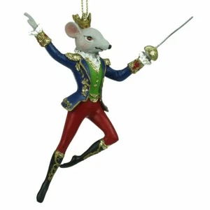 Gisela Graham King Rat Nutcracker Christmas Tree Decoration - King Rat Ornament - Picture 1 of 1