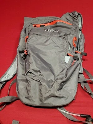 Mochila de hidratación High Sierra 2L Cragin para ciclismo senderismo válvula de mordida gris  Foto 1 de 3