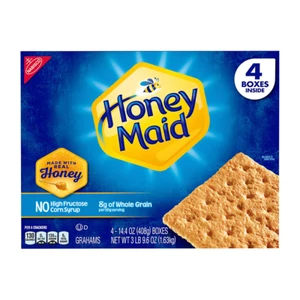 Nabisco Honey Maid Graham Crackers 4-14,4 Unzen SUPER ANGEBOT FÜR DIESEN LECKEREN FAVORITEN - Bild 1 von 8