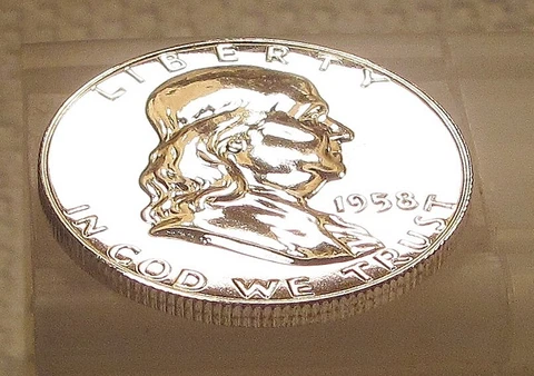 1958  Franklin Gem  Proof " Blazing Mirrored Surfaces " #720 ~ 14 Cover