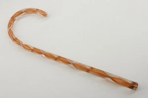 ~8" Glass Candy Cane - Hand Pulled by Stuart Kingsley in Ashfield MA - NEW C13C - Picture 1 of 4