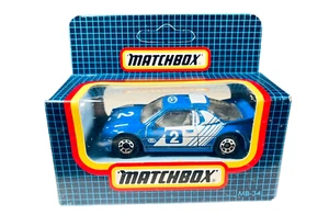 MB34 Matchbox #2 Blue Ford RS 200 - 1987 Blue Window Box Die Cast - Picture 1 of 5