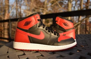 Nike Air Jordan 1 Retro Alto OG GS 'Banned' 2016 575441-001 Juvenil Talla 6.5Y - Imagen 1 de 10