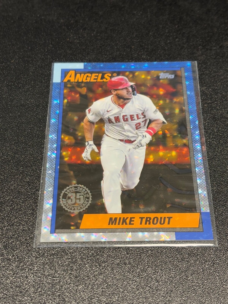 35枚限定】Topps 2025 Mike Trout ノーネームT90-1