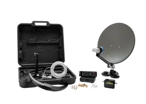 Xoro MCA 38 HD SET Camping Satellitenantenne 38,5 cm hd receiver und SAT-Finder - Bild 1 von 7