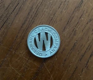 Antique Wilmington Delaware Delaware Coach Company Transportation Token Vintage - Picture 1 of 2