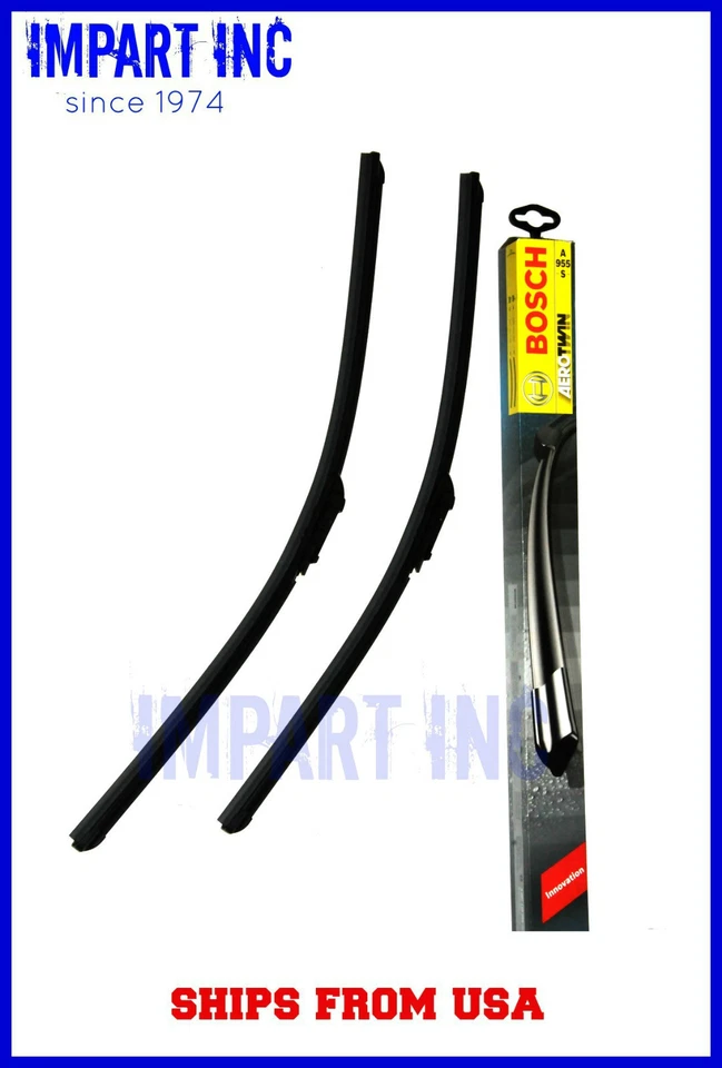 BMW E60 525i 530i 535i 550i 645i 650i  Xdrive OEM Wiper Blade Set 3397 118 955 - Image 1 of 1
