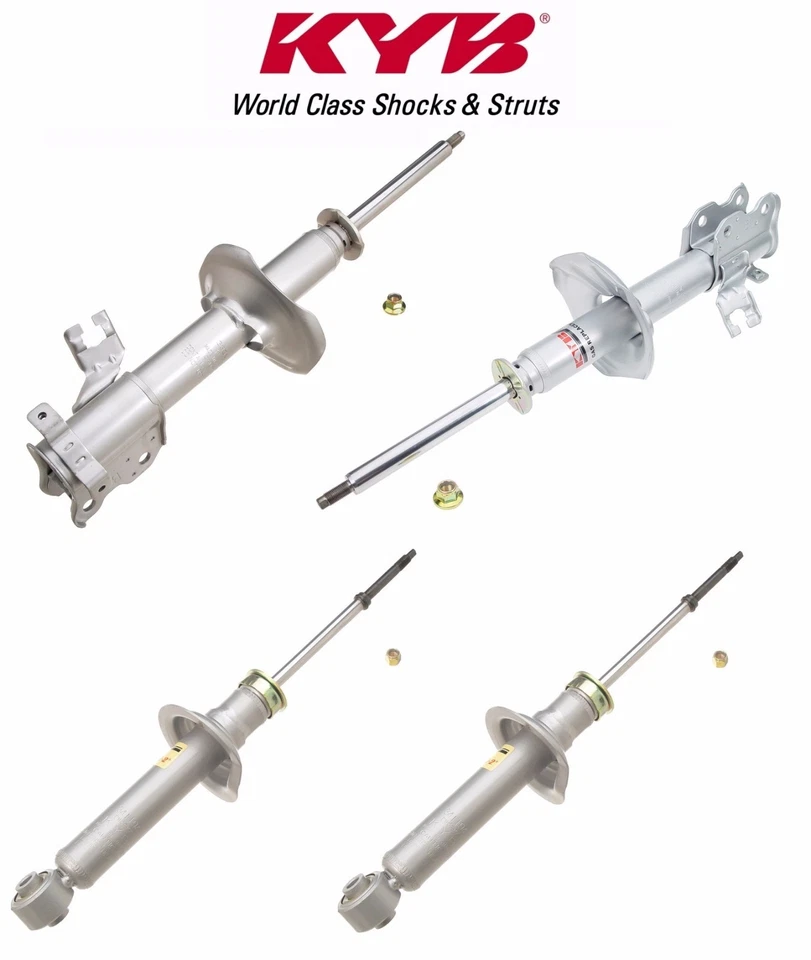 Kit de suspensión delantera + trasera amortiguadores puntales KYB para Nissan 200SX 95-98 Foto 1 de 1