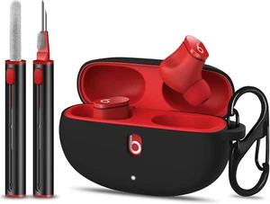Silicone Case Cover for2021 New Beats Studio Buds,Comes with Cleaner Kit - Picture 1 of 11