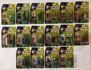 STAR WARS - LOTTO DA 16 PEZZI HASBRO - PERSONAGGI STAR WARS COLLECTION 2 - Foto 1 di 12