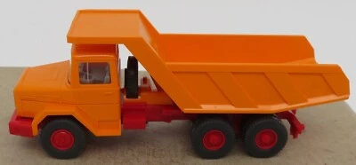 WIKING Ho 1/87 Camion Magirus Cassone Basculante Fondazioni #16671 - Immagine 1 di 4