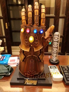 Thanos Infinity Guantelete Completo Metal 1:1 Portátil Cosplay Estatua Modelo Móvil GK - Imagen 1 de 10