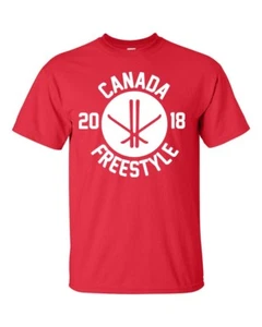 Camiseta Canadá Esquí Estilo Libre Juegos Olímpicos Invierno Hombre 1740 - Imagen 1 de 3